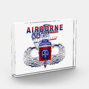 Bloque Para Fotos División Aerotransportada 82 Paracaidista Aerotran