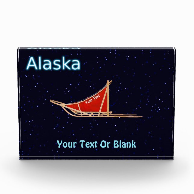 Bloque Para Fotos Dog Sled - Canadá (Anverso)