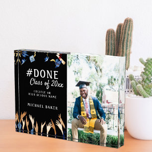 Bloque Para Fotos #Done   Sencilla clase de nombre de graduado