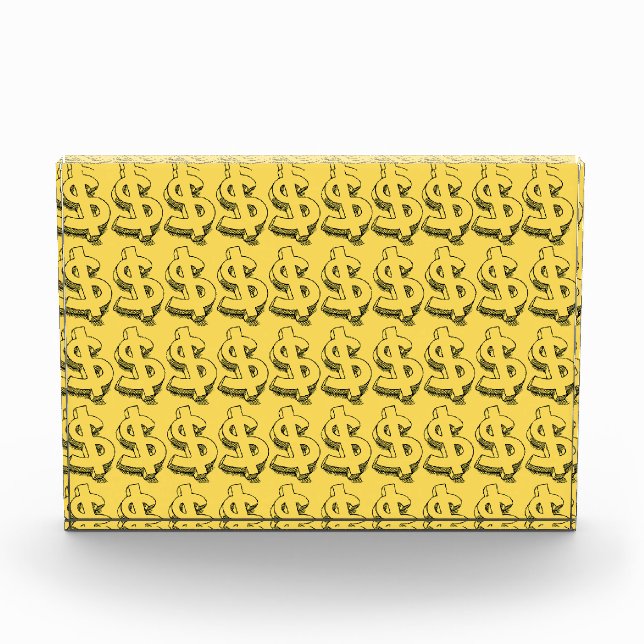 Bloque Para Fotos dorado (Anverso)