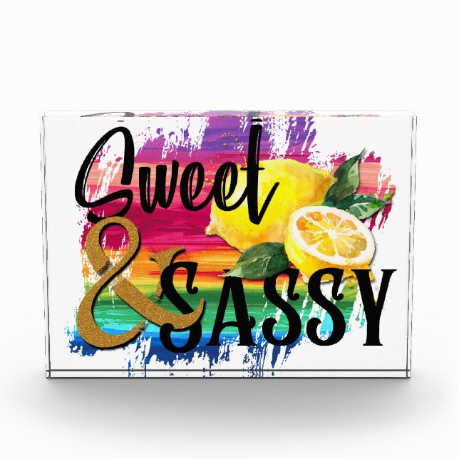 Bloque Para Fotos Dulce y Sassy (Anverso)