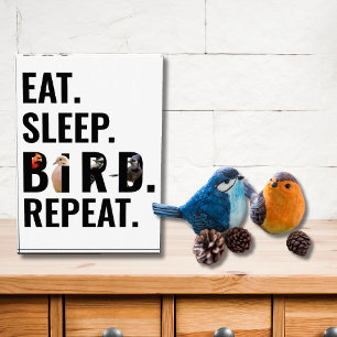 Bloque Para Fotos Eat Sleep Bird Repeat Bird Watching