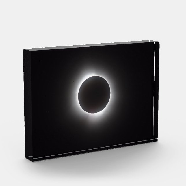 Bloque Para Fotos Eclipse solar total (Izquierda)