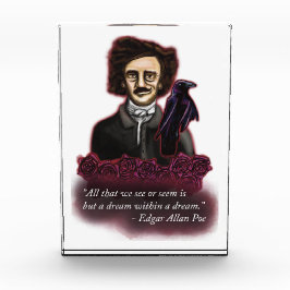 Bloque Para Fotos Edgar Allan Poe, Academia Oscura
