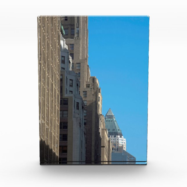 Bloque Para Fotos Edificios fachadas Manhattan New York City USA (Anverso)