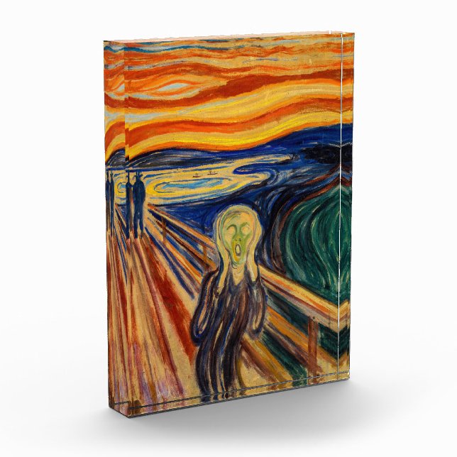 Bloque Para Fotos Edvard Munch - El Grito 1910 (Izquierda)