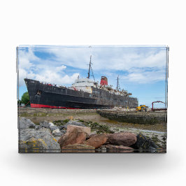 Bloque Para Fotos El barco abandonado TSS Duke of Lancaster