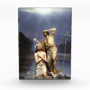 Bloque Para Fotos El bautismo de Cristo