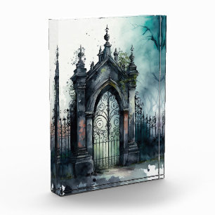 Bloque Para Fotos El diseño de la serie de portones del cementerio g