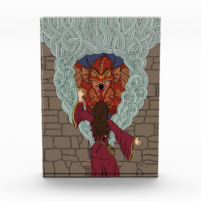 Bloque Para Fotos El dragón (Anverso)