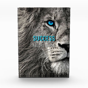 Bloque Para Fotos El Éxito De Lion Lover Es Mi Única Opción