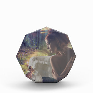 Bloque Para Fotos El hermoso ángel con arte de fantasía