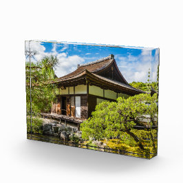 Bloque Para Fotos El hondo o salón principal en Ginkaku-Ji, Kioto