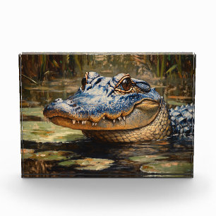 Bloque Para Fotos El lagarto de Everglades