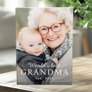 Bloque Para Fotos El mejor año de la abuela del mundo