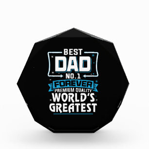 Bloque Para Fotos El mejor padre del mundo para hombres, el mejor nú