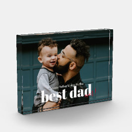 Bloque Para Fotos El mejor papá moderno