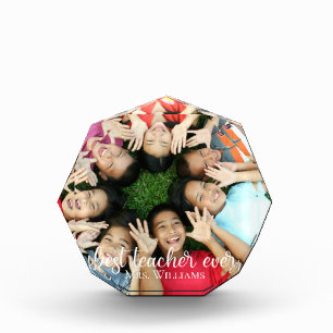 Bloque Para Fotos El mejor regalo Personalizado del profesor de la c