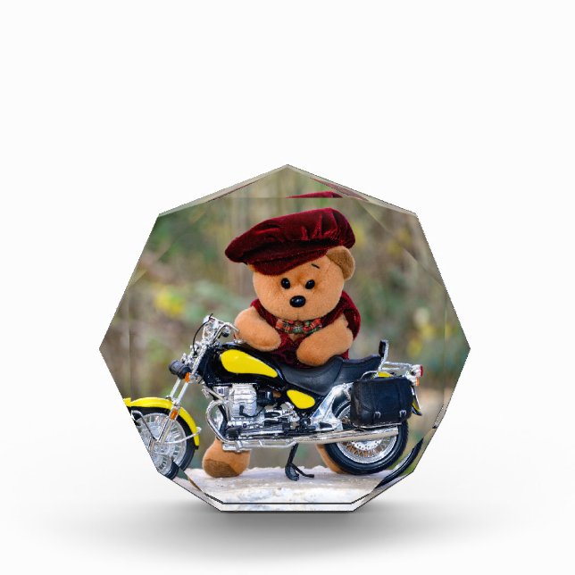 Bloque Para Fotos El motorista - Teddy - (Anverso)