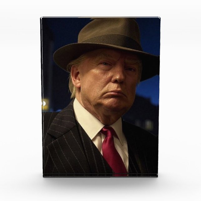 Bloque Para Fotos El padrino de América Don J. Trump (Anverso)