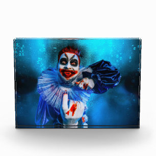Bloque Para Fotos El payaso amenazador de SlipperyJoe Feliz Hallowee