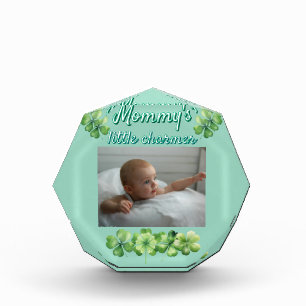 Bloque Para Fotos El pequeño encanto de la mami verde amante
