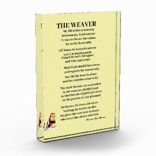BLOQUE PARA FOTOS EL POEMA WEAVER