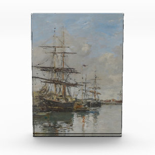 Bloque Para Fotos El puerto de Le Havre (1885-90 aproximadamente)