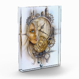 Bloque Para Fotos El rostro al vapor en el tiempo