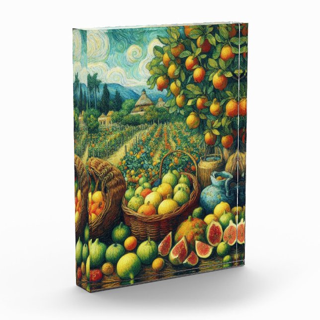 Bloque Para Fotos El santuario de la higuera al estilo Van Gogh (Izquierda)