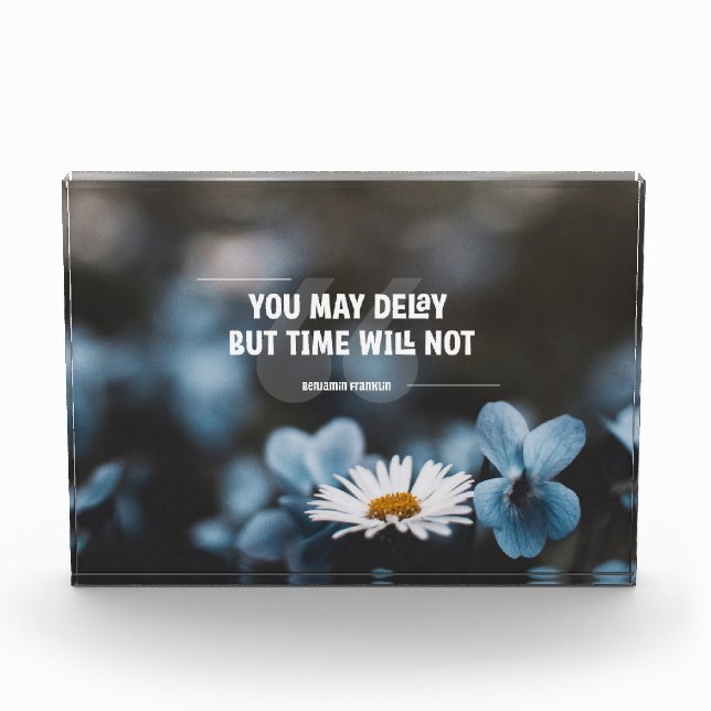 Bloque Para Fotos El tiempo no (Anverso)