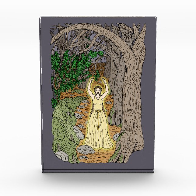 Bloque Para Fotos Eldritch Mistress (Fairy Lady in Woods) (Anverso)