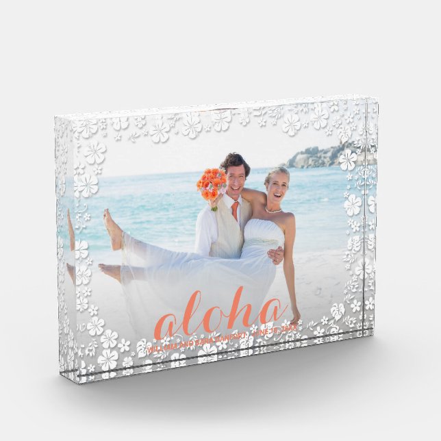 Bloque Para Fotos Elegante BODA (Izquierda)