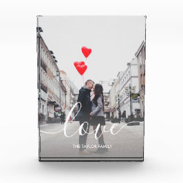 Bloque Para Fotos Elegante y moderno texto de amor de pareja persona