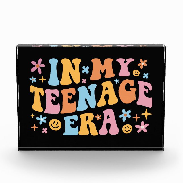 Bloque Para Fotos En mi era adolescente I (Anverso)
