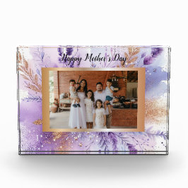 Bloque Para Fotos Encantador papel de Personalizable Lavender II