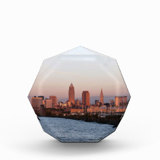 Bloque Para Fotos Escena de la línea aérea de Cleveland
