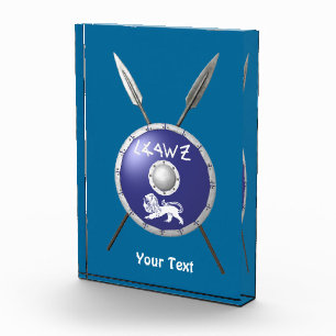 Bloque Para Fotos Escudo Macabee Y Spears