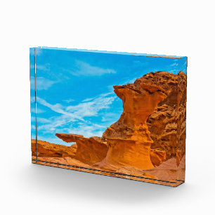 Bloque Para Fotos Esculturas de Little Finland Red Rock