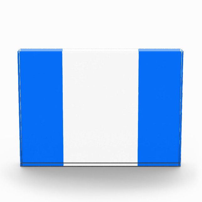 Bloque Para Fotos Esporádico Fun Wide White Brillante Rayos vertical (Anverso)