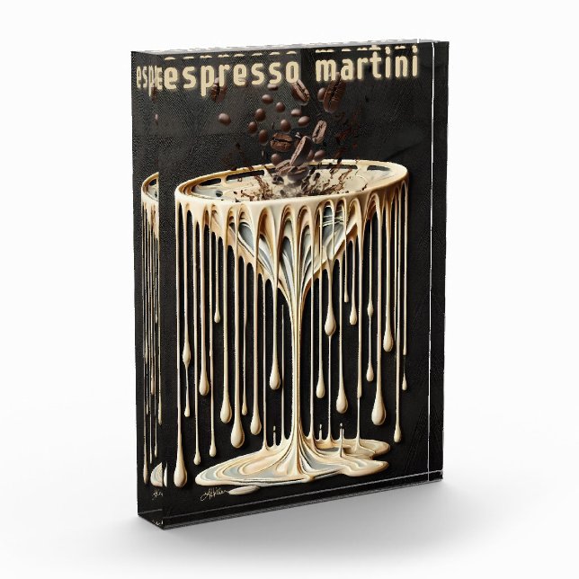 Bloque Para Fotos Espresso Martini Cocktail Hora (Izquierda)