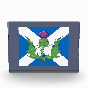 Bloque Para Fotos Esquisto y Saltire escoceses
