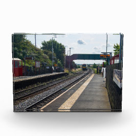 Bloque Para Fotos Estación de Ferrocarril Cottingley, Leeds