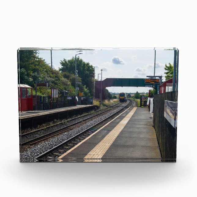 Bloque Para Fotos Estación de Ferrocarril Cottingley, Leeds (Anverso)