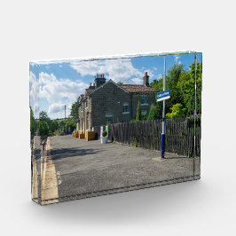 Bloque Para Fotos Estación de ferrocarril de Castleton Moor
