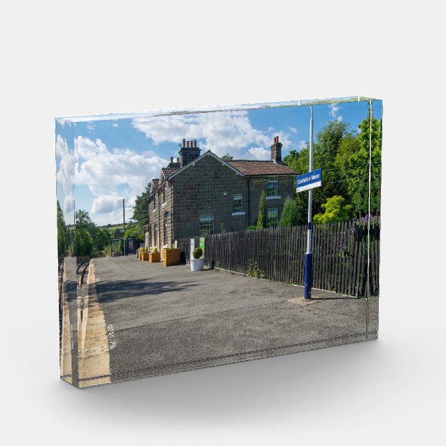 Bloque Para Fotos Estación de ferrocarril de Castleton Moor (Izquierda)