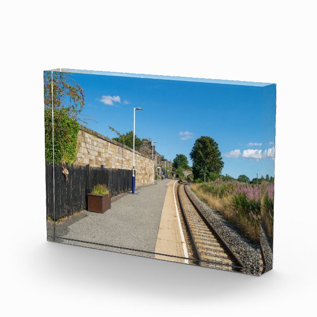 Bloque Para Fotos Estación de ferrocarril de Castleton Moor (Derecha)