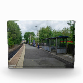 Bloque Para Fotos Estación de Ferrocarril de Colne, Lancashire