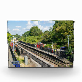 Bloque Para Fotos Estación de Ferrocarril de Cottingley, Leeds