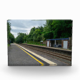 Bloque Para Fotos Estación de ferrocarril de Ince and Elton